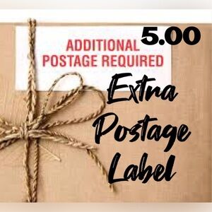 Extra postage